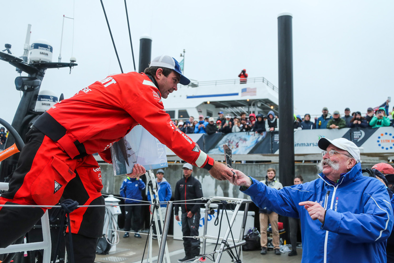 the-ocean-race-11th-hour-racing-mayor-newport-fort-adams fort adams charlie enright newport mayor 11th hour racing the ocean race stopover